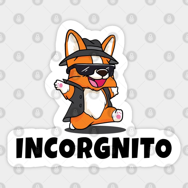 Incorgnito Sticker by Photomisak72